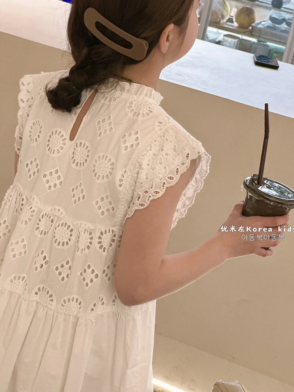 Korean children's clothing girl's dress 2026 summer new children's dress girl small  children's vest princess dress