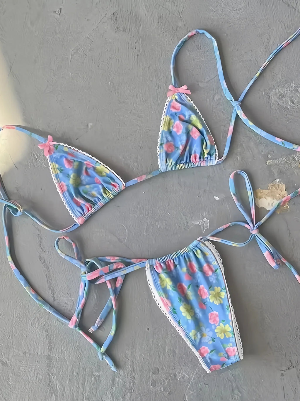 Micro Bikini Push-Up Damen Bademode 2026 Sexy weibliche Bademode Brasilianischer Bikini Set Tanga Biquini Badeanzüge Print Strandbekleidung