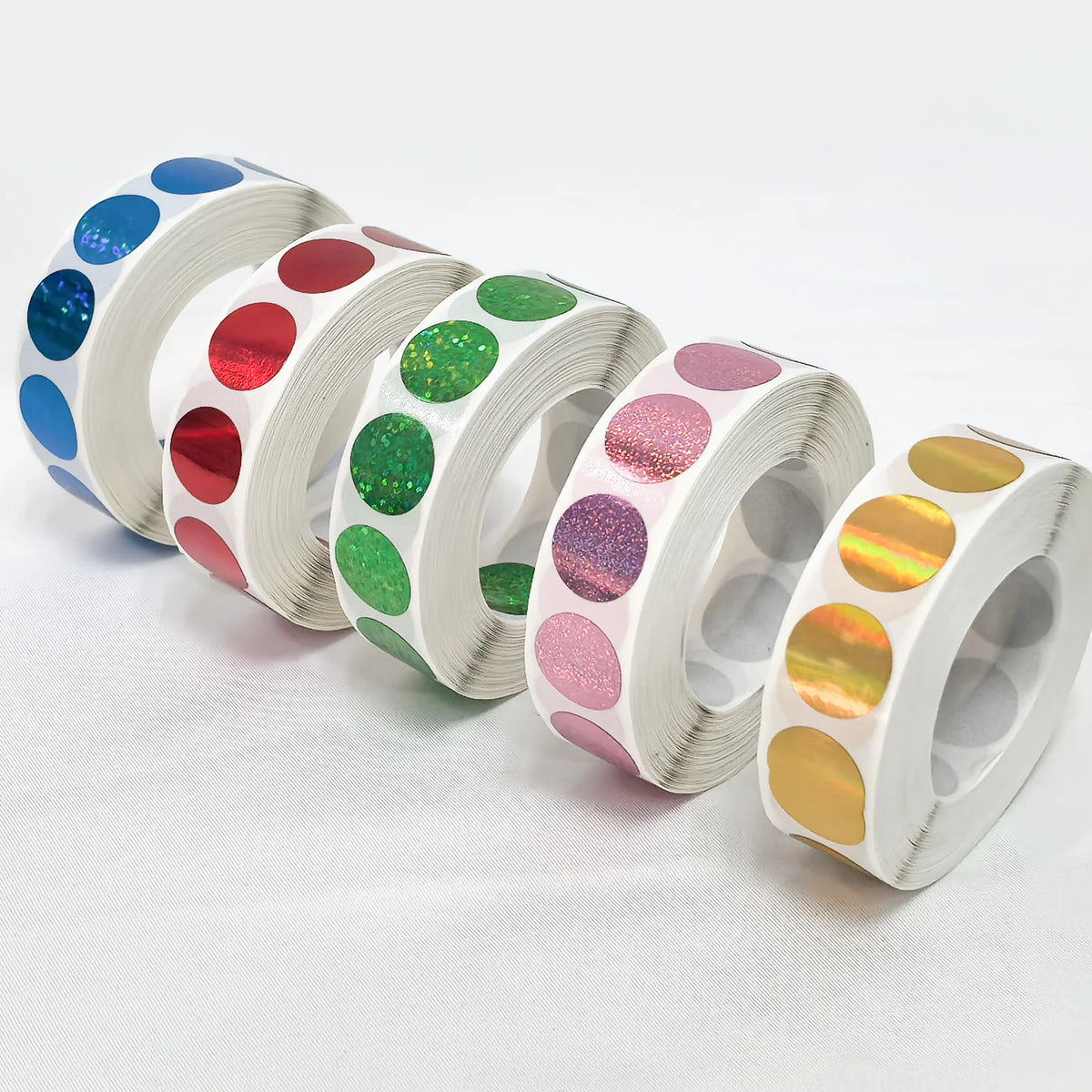 Scratch Off Labels 16*16mm Round 1000Pcs Scratch Off Stickers Holographic Blank For Secret Code Cover Home Game Wedding Message