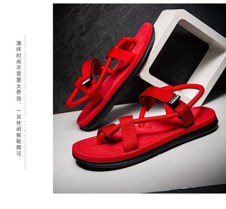 Men/Women Sandals Casual Shoes Lightweight Flip Flops Sandles Solid Color Shoes For Summer Beach Slippers Zapatos Hombre