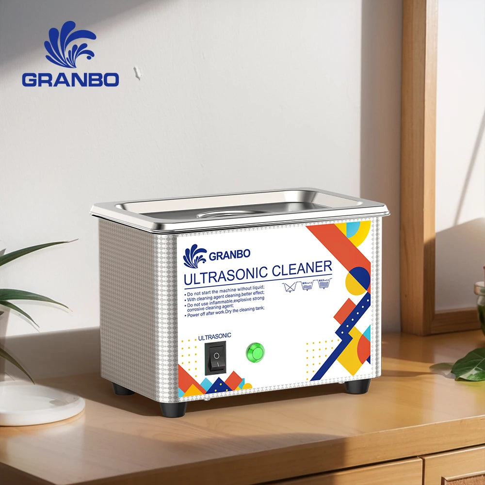 Limpiador ultrasónico de gafas y joyas con ultrasonido 40KHz 800ML Baño de limpieza ultrasónico para gafas y joyas