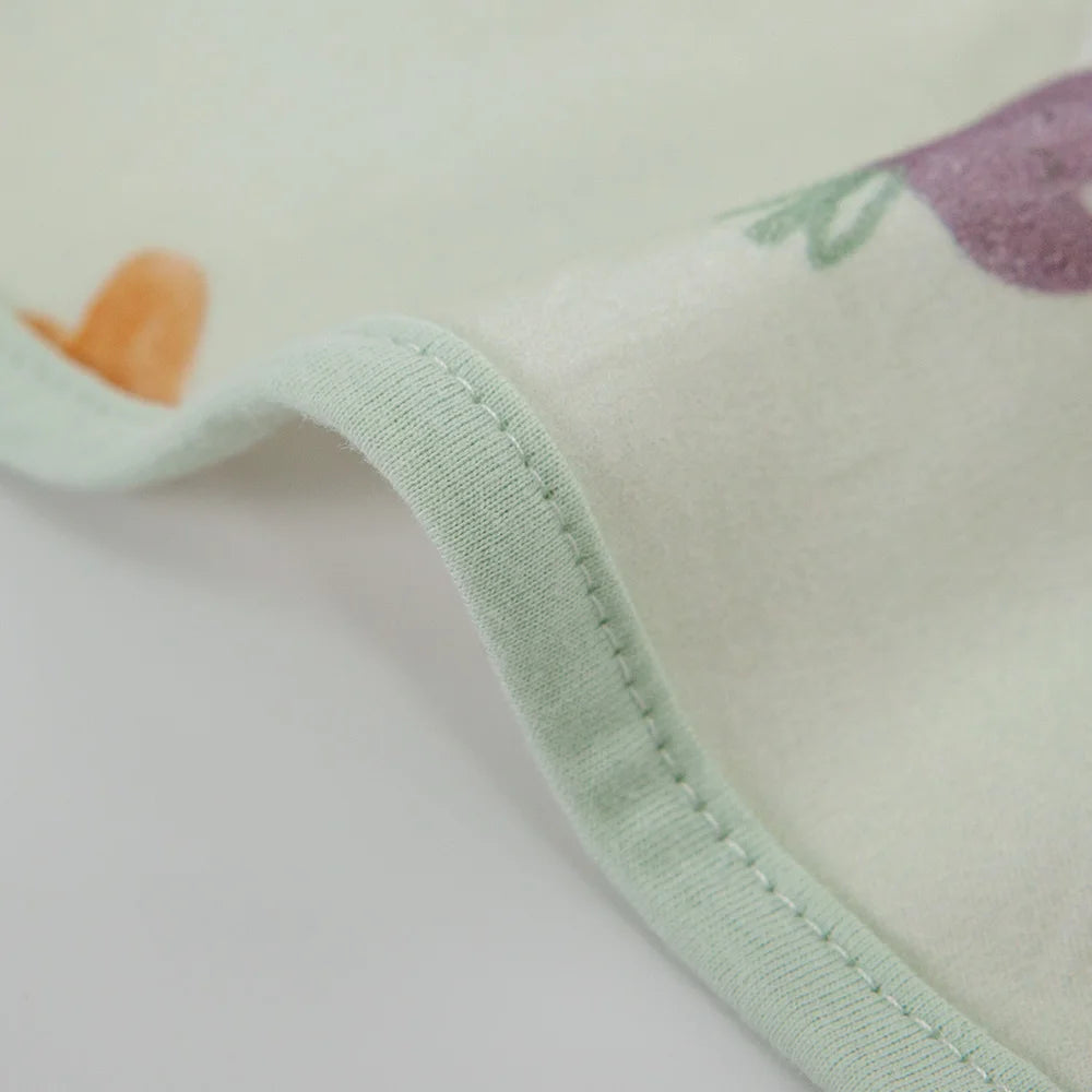 0-6 Months Baby Sleeping Bag Summer Thin Single Layer 100% Cotton Soft Breathable Newborn Swaddle Wrap Anti-Startle Sleepsack