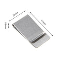 New Fashion Men's Pocket Money Clip Dollar Metal Clamp Card Clips Card Purses Women Metal Clamp For Money Cash Holder