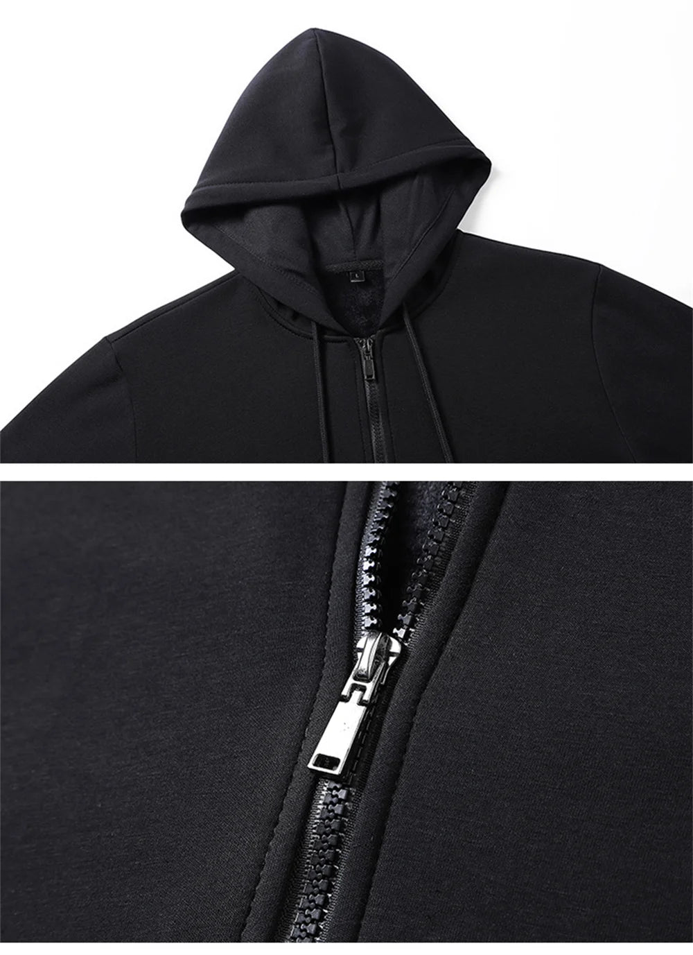 2025 Japan Motorcycle Africa Twin Crf 1000L Men Solid Color Zipper Long Sleeve Jackets Fashion Casual Sweatshirt Pullover Hoodie