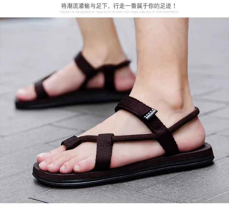 Men/Women Sandals Casual Shoes Lightweight Flip Flops Sandles Solid Color Shoes For Summer Beach Slippers Zapatos Hombre