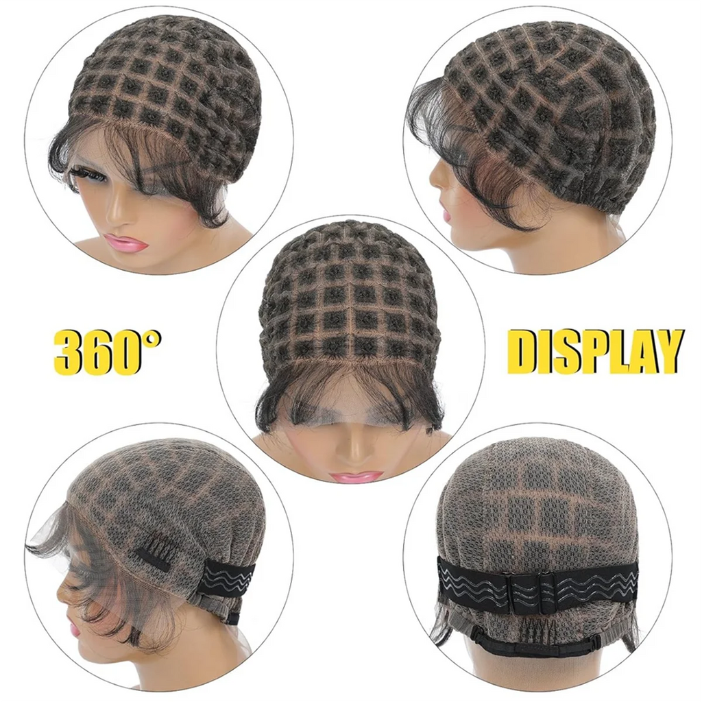 HOT Braided Wig Cap -Double Full Lace Crochet Wig Cap with Baby Hair - Breathable Lace Cap for Black Women Glueless Braided