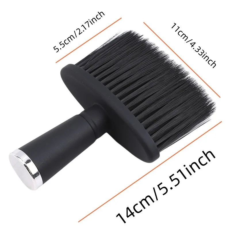 1/2PCS Professional Soft Neck Face Duster Brush Barber Hair Clean Hairbrush Beard Brush Salon Cutting Hairdressing Styling Tool