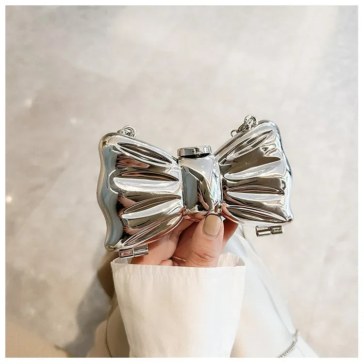 Purses and Handbag Luxury Designer Shoulder Bags Funny Shape Party Wedding Round Acrylic Shiny Clutch Purse Golden Evening Bag