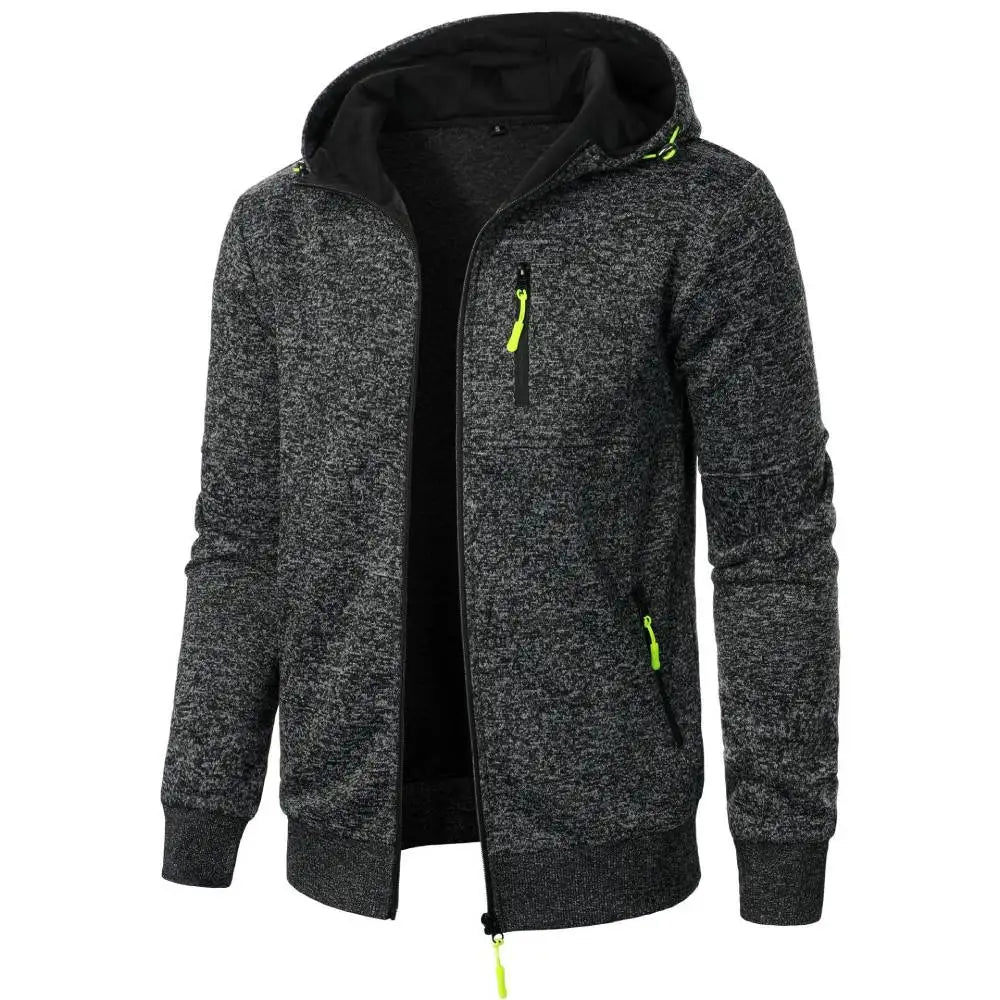 Men Casual Sports Hoodies 50 Years Mustang Car Jackets Mens Hooded Outwear Warm Fleece Tracksuit Coat  Zipper Hoodies