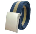 3.8cmX120cm Rainbow Striped Belt Unisex Luxury Brand Design High Quality Slim Belt Fashion Casual Jeans Dress Accessories