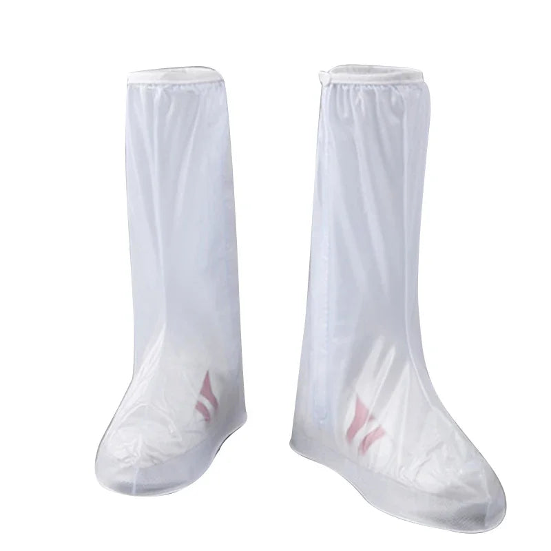 40cm Tall Shoes Cover Rain Waterproof Silicone Shoes Protectors Cycling Rain Boots Non-Slip Shoe Cover Rainy Water proof shoes