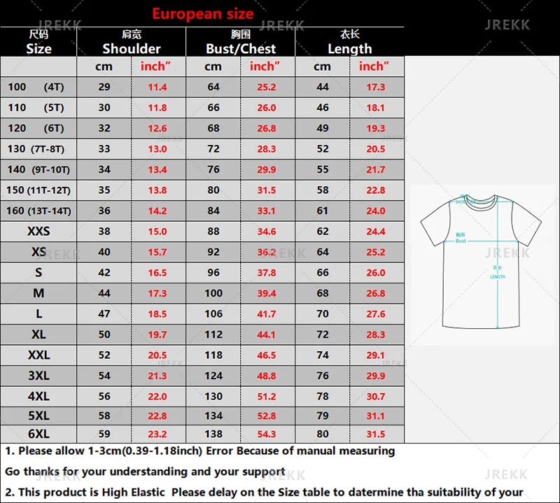 Red Color 2026 New Year T-Shirt Men Clothes Horse Graphic Happy New Year T Shirt Tops Festive Crew Neck Short Sleeve Tee Shirts