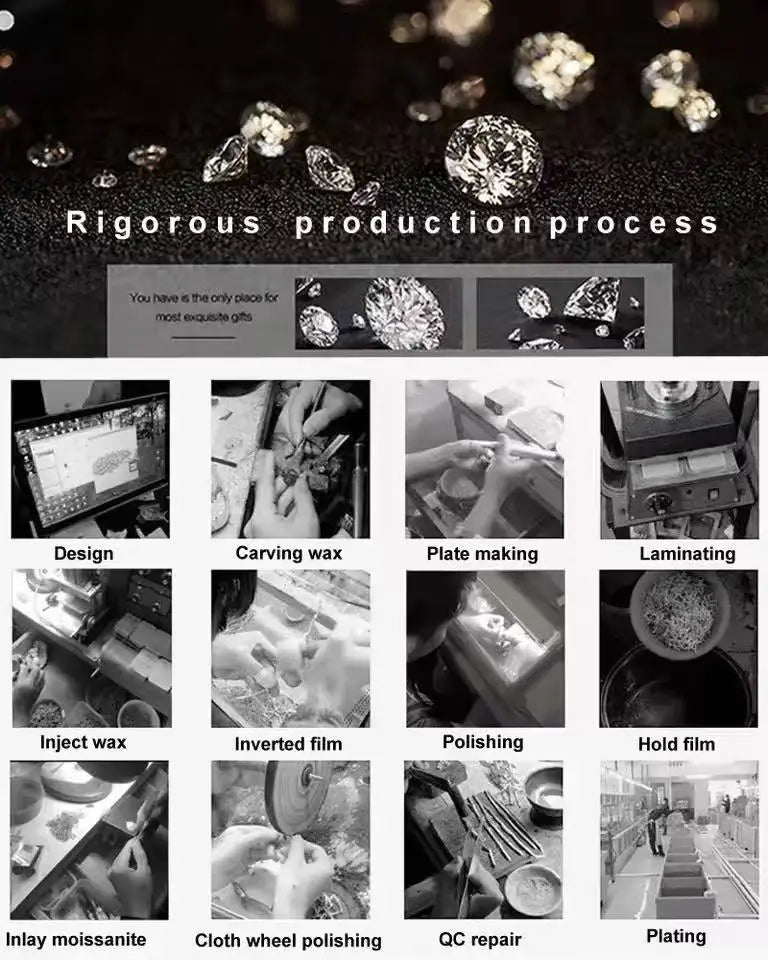 Factory Price D VVS1 Moissanite Tennis Bracelet Full Diamond GRA 925 Silver Plated 18k Fashion Personality Exquisite Jewelry