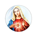Virgin Mary And Baby Jesus Religious Glass Cabochon 10mm-40mm Round Photo Glass Cabochon Demo Flat Back Making Findings