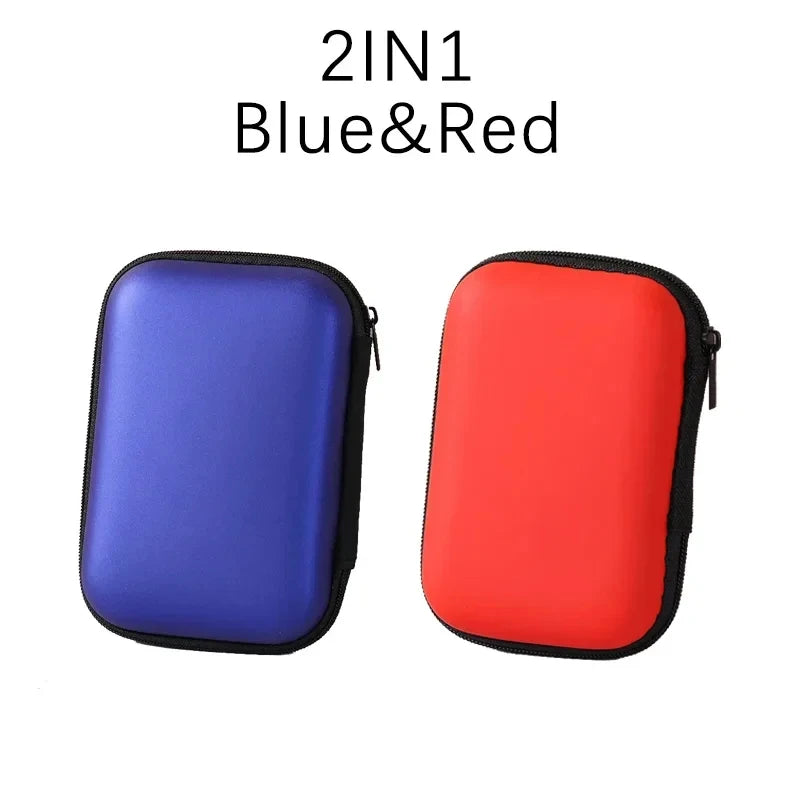 Travel Zipper Carry Hard Case UNO Playing Cards Board Game Cards Storage Package For Kids Fan Entertainment Card Holder Mini Bag