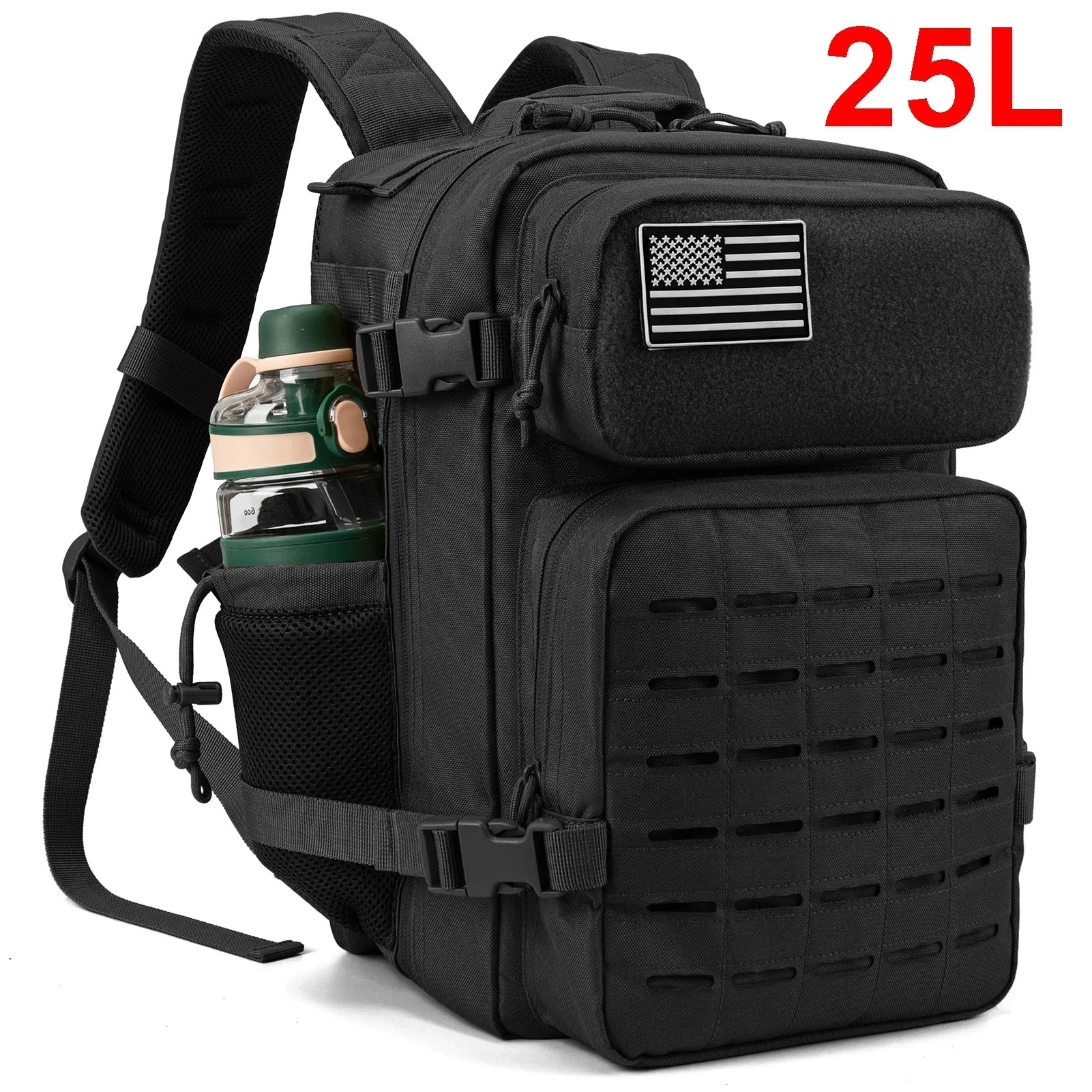 25L/45L Tactical Backpack for Women/men School Bag Gym Rucksack with Dual Cup Holder mini backpack bags for womens