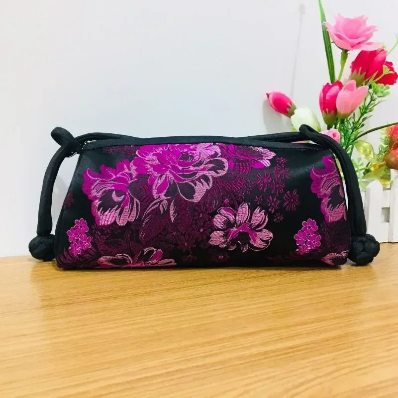New Chinese Style Retro Bag Designer Chinese Style Silk Bag Japanese Hand Embroidery Totes Fashion Handbags and Purses