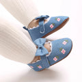 Flower Princess Shoes Baby Shoes Baby Shoes Sneakers Soft soled Sneakers Single Shoes Cloth Shoes