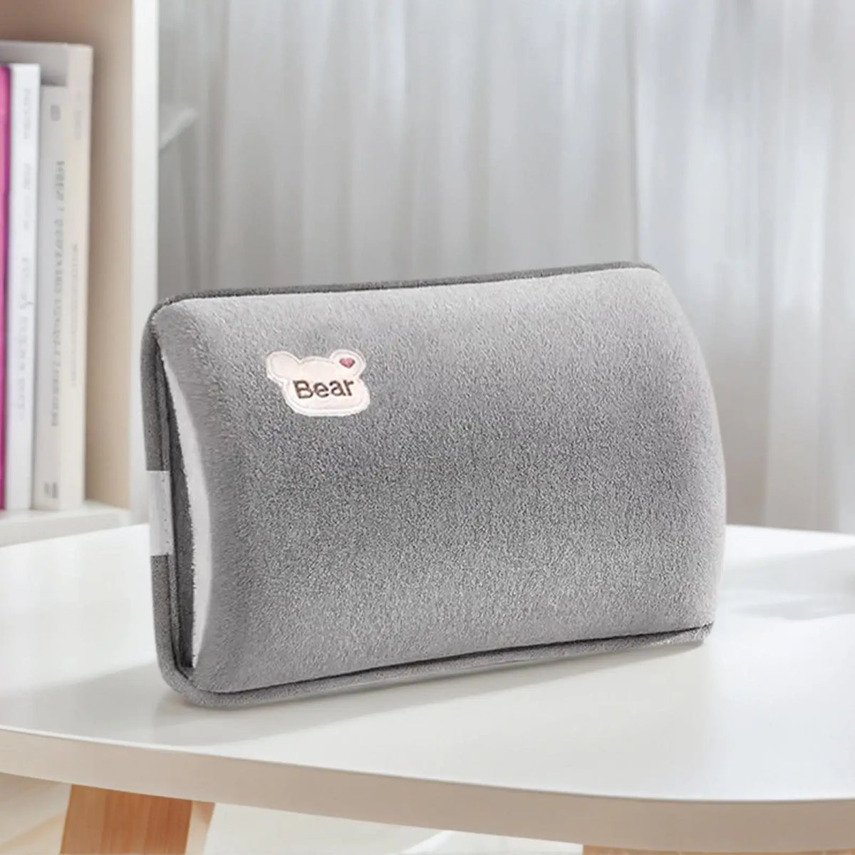 Hot Water Bottle Leak-Proof Rechargeable Hand Warmer Hot Water Bag with Soft Cover for Winter Cold Weather Period Cramps Muscles