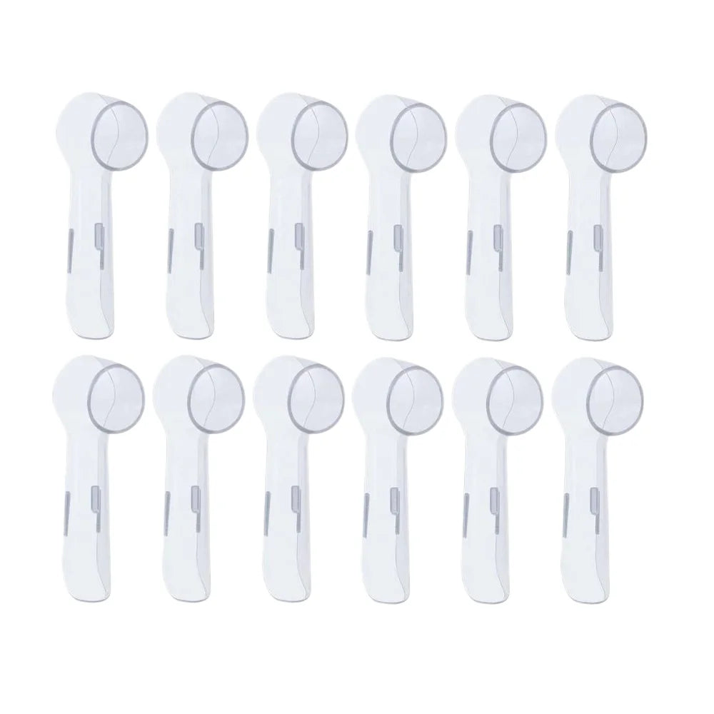 6/12Pc for Oral B Protective Cover for Braun Tooth Brush Heads Lid Stand Holder Electric Toothbrush Heads Keep Clean Travel Case