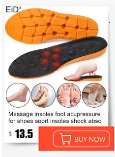 EiD 3/4 Leder orthopädische Schuheinlagen für Plattfüße Fußgewölbestütze orthopädische Schuheinlegesohle Einlegesohlen für Herren und Damen Fußpflege
