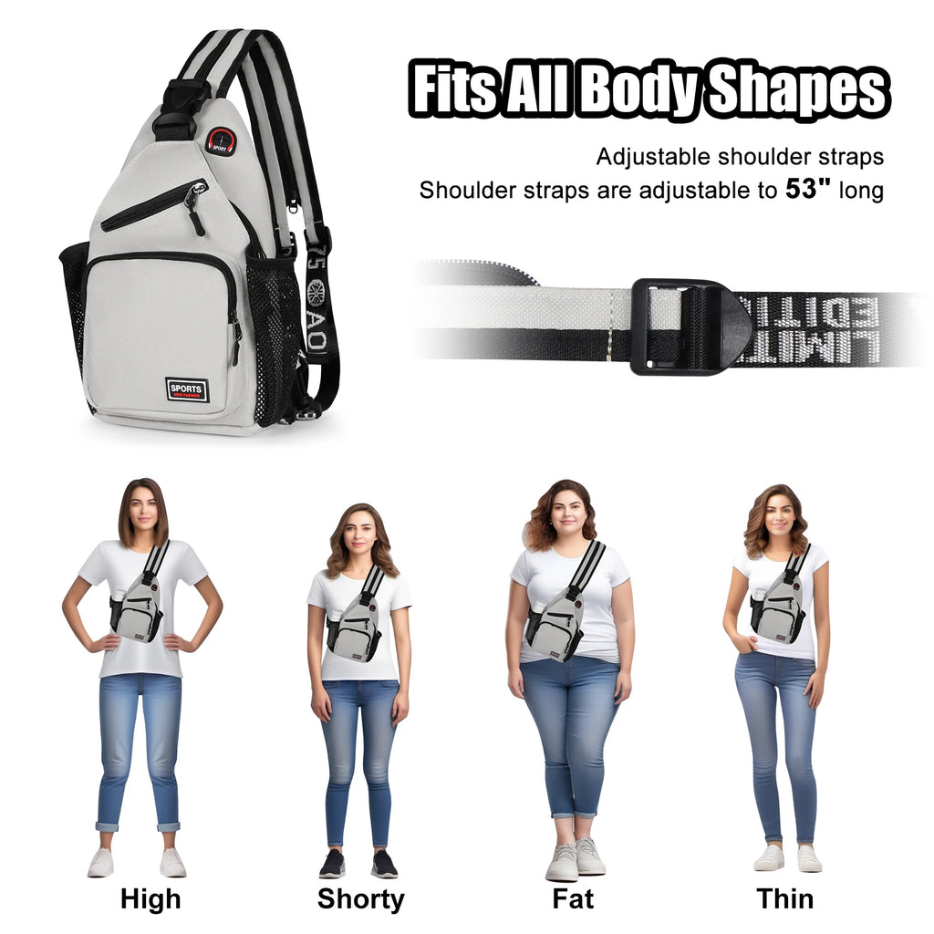 Breast Bag Women's New Waterproof Large Capacity Backpack Multi-functional Casual Oxford Cloth Crossbody Bag Crossbody Bags