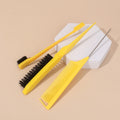 3pcs/set Double Sided Hair Edge Brush Set Hair Styling Comb Control Brush Accessories Hairline Brush Comb Styling Partition Comb
