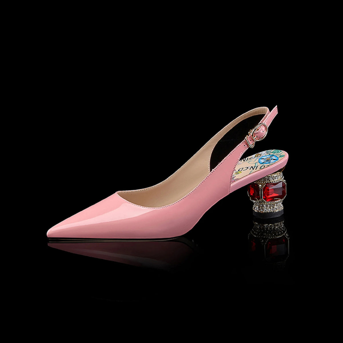 【JOCHEBED HU】2025 Newest Spring Summer Shoes Woman Sexy Brand Genuine Leather Shallow Pumps Pointed-Toes Strange Style  33-46