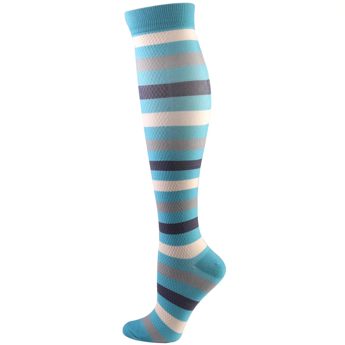 23 Styles Compression Socks 30 Mmhg Heart Star Stripe Socks New Unisex Golfs Tube Thigh Men Outdoor Long Pressure Stockings