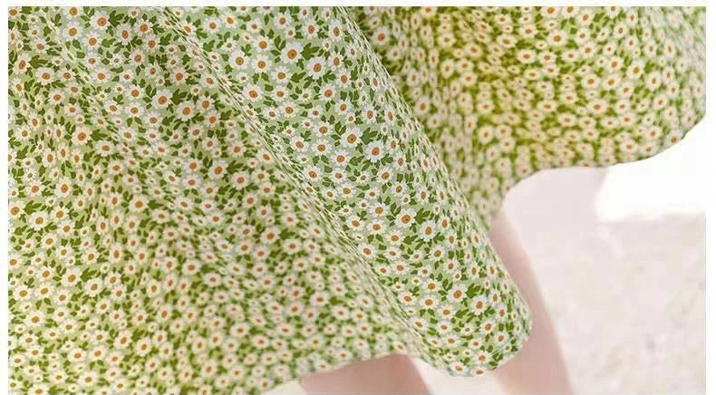 Maternity Dress Summer New Floral Dress Korean Version Casual Fashion Mom Loose Fresh Summer Dress Thin Pregnancy Dresses
