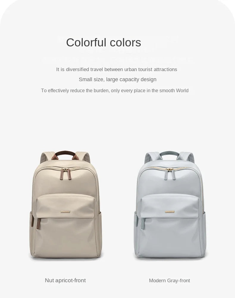 GOLF Backpack for Women Simple and Fashionable Schoolbag for Female College Students,High School Girls ,Computer Backpack