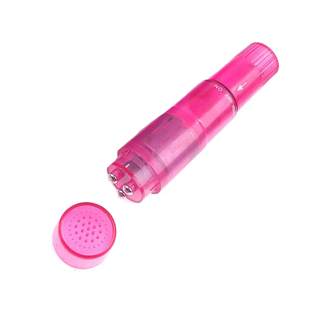 1PC Mini Body Massager Relieve Stress Hand Vibration Massager Full Body Face Shoulder Massager Pocket Travel Massager Tools