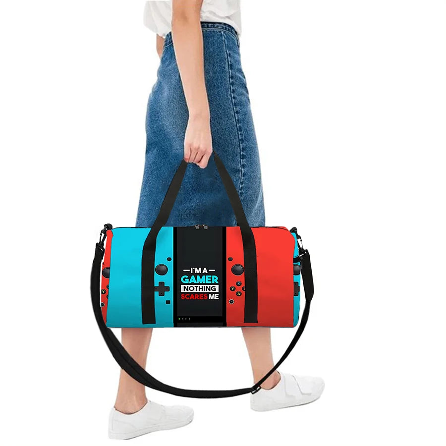 Große Reisetasche Spielkonsole Multifunktionale Reisetasche Handtaschen Wasserdichte Sporttaschen Für Jungen/Mädchen Kinder Fitness Tasche