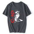 Funny Anime Great Teacher Onizuka T Shirt Men Short Sleeve GTO Manga Tshirt O-neck Cotton Tee Top Japan Eikichi T-Shirt Harajuku
