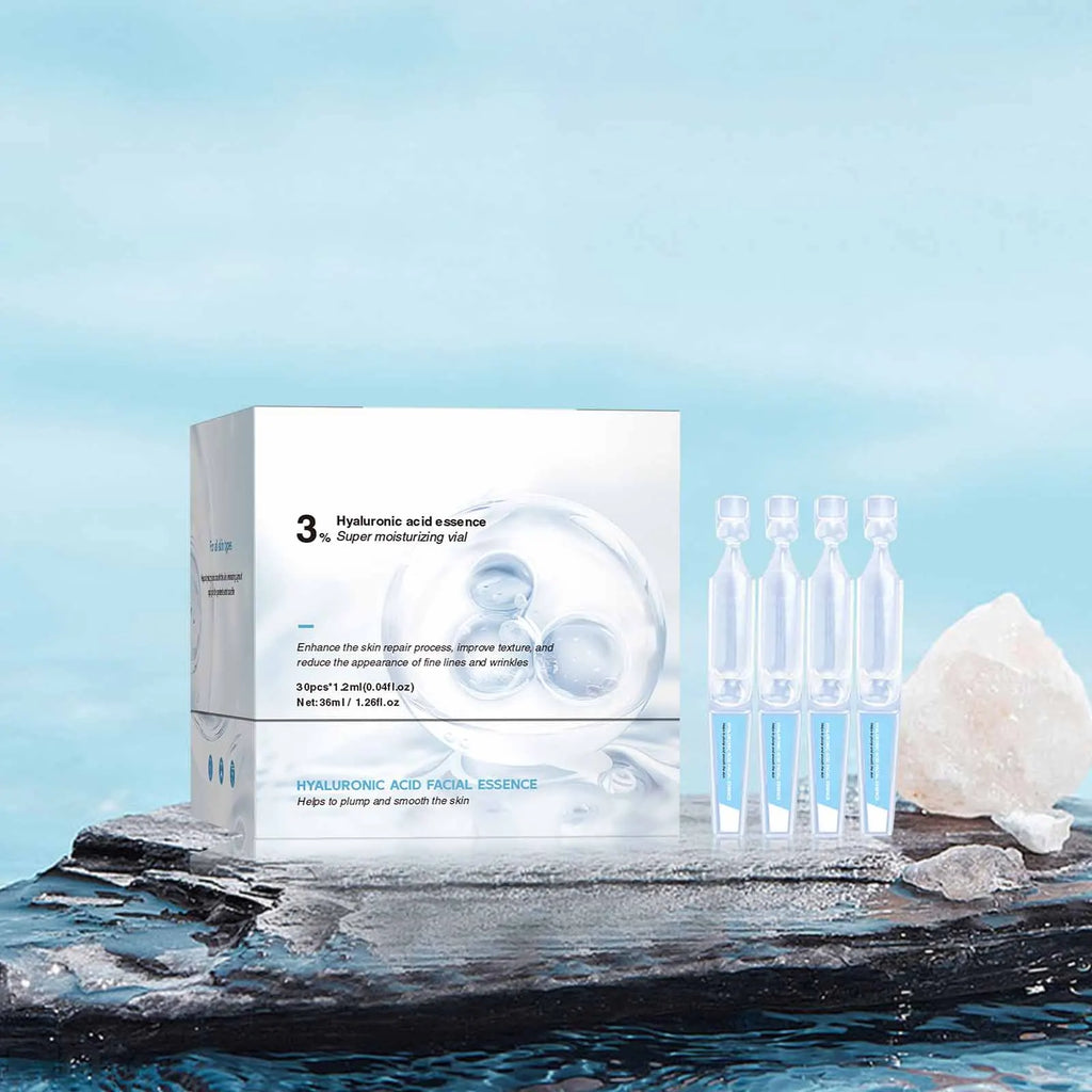 Hyaluronic Acid Liquid Serum Facial Moisturizing Lifting Glow Up Facial Essence Quick Absorption Dermapen Serum Skin Care
