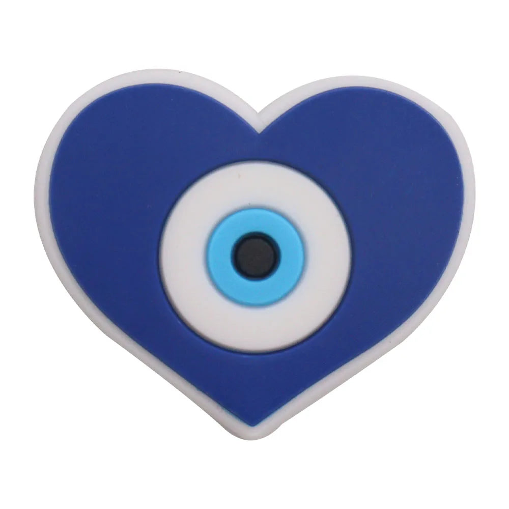 Eyeball Shoe Charms for Crocs Accessories Men Women Colorful Evil Hand Fashion Garden Sandals Buckle Decorations Pins Kids Shoes