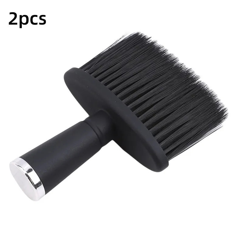 1/2PCS Professional Soft Neck Face Duster Brush Barber Hair Clean Hairbrush Beard Brush Salon Cutting Hairdressing Styling Tool