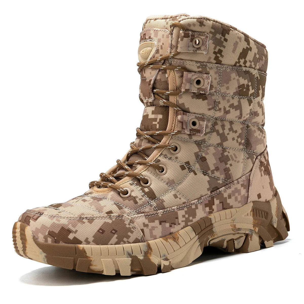 QZHSMY New Men Boots Tactical Shoes High Top Hiking Durable Anti-Slip Outdoor Climbing Trekking Shoe Military Tactical Low Boots