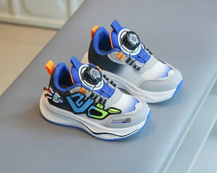 2025 Kids Breathable Mesh Sneakers | Non-Slip Soft Sole Outdoor Running Shoes for Boys Girls,