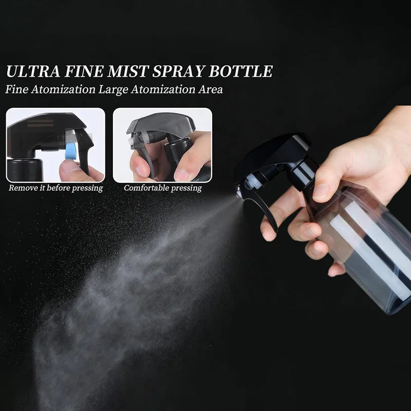 Plant Mister Water Spray Bottle Fine Mist Spray Garden Flower Atomizer Refillable For Gardening Hair Care Cleaning 300/500ML