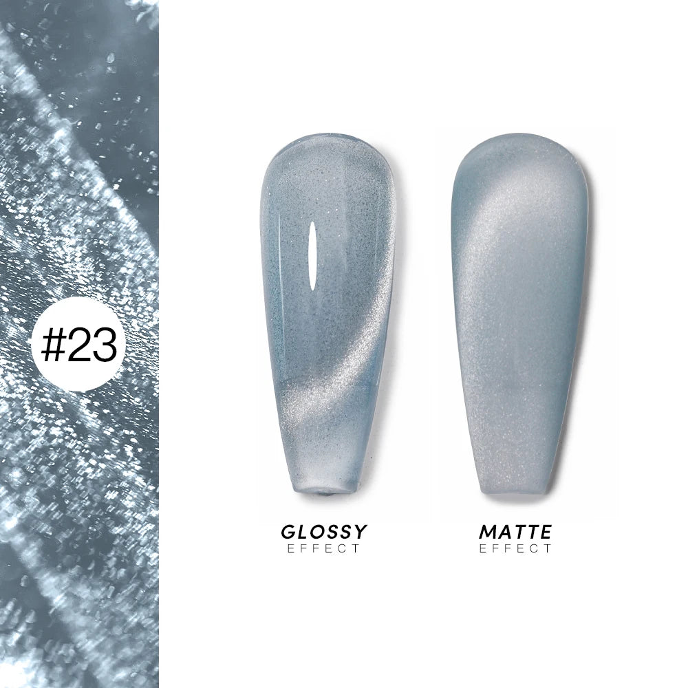 AS 15ml Cat Magnetic Gel Nail Polish Cat Eye Glitter Effect Semi Permanent 36 Colors  Soak Off UV Gel Varnish Manicure Nail Art