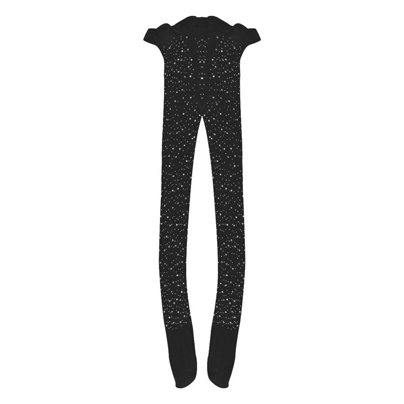 3-9Years Girls Pantyhose Rhinestone Stretchy Bottom Pants Long Fishnet Legging For Girls Cool Wild Peal Bottoms Tights Stockings