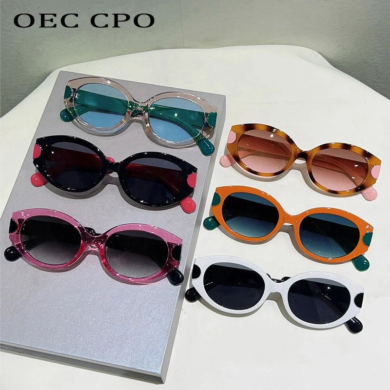 Retro Cat Eye Women Sunglasses Fashion Candy Color Shades UV400 Luxury Gradient Sun Glasses Female Outdoor Eyewear Oculos De Sol
