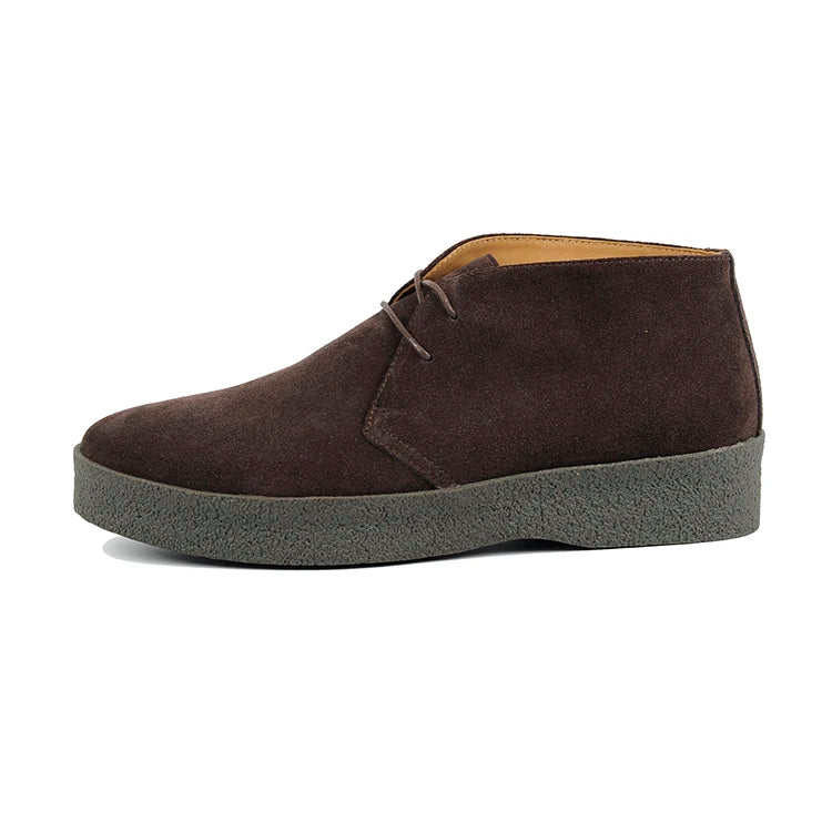 Careaymade-British Vintage 100% Genuine Leather Casual Shoes Lace-up Retro Business Thickness cow suede Workwear Men's Shoes