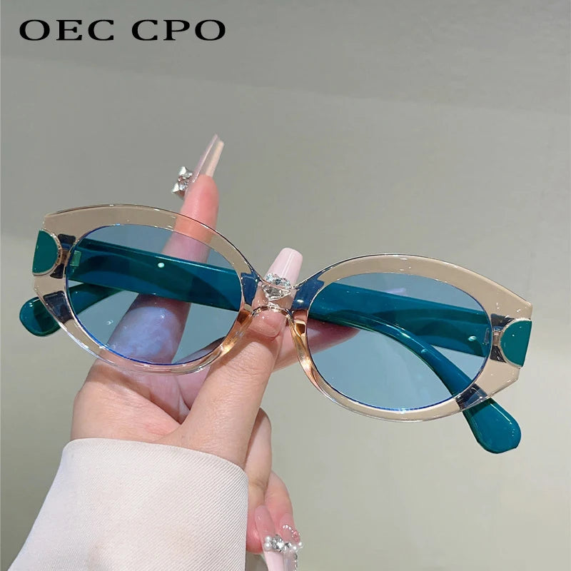 Retro Cat Eye Women Sunglasses Fashion Candy Color Shades UV400 Luxury Gradient Sun Glasses Female Outdoor Eyewear Oculos De Sol