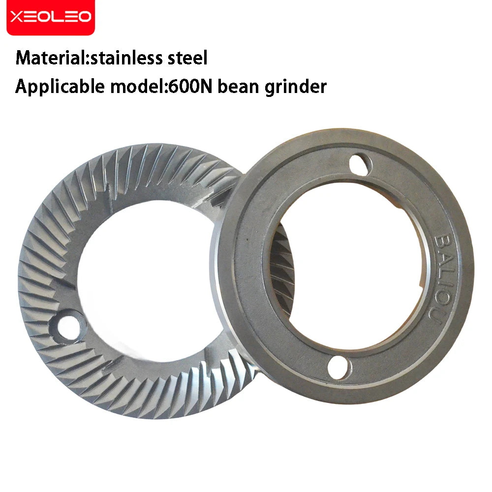 XEOLEO Mill stone for 600N Flat burr 60mm grind burr coffee part Iron material