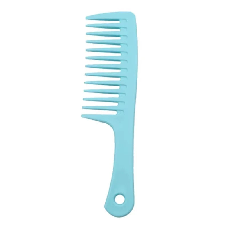 Anti-Static Hairdress Comb Heat Resistant Woman Wet Hook Curly Hair Brushes Pro Salon Dye Coarse Wide Spikes Tooth Styling Comb