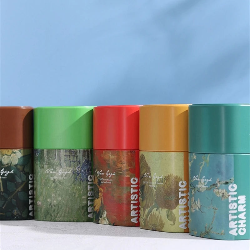 Metal Tea Tinplate Box Loose Tea Storage Container Elegant Tea Jar Coffee Storage Container Floral Tea Canister Gift Box