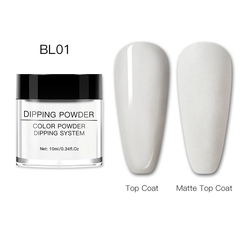 1/5PCS 7ml Kit de líquidos para sistema de uñas en polvo con base, activador, top, protector de brochas, gel de manicura transparente para decoración de uñas