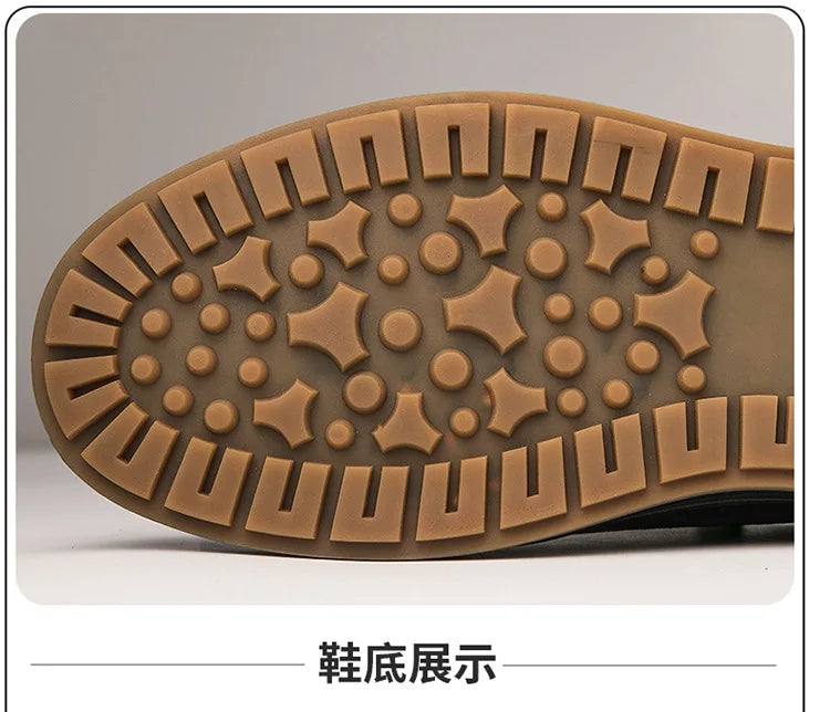 Elevator Shoes for Men Height Increasing Sneakers 6cm Inches Taller Leather Casual Shoes with Height Increase Shoes